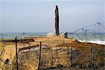 Pointe du Hoc (Le Hoc Point), Website des d-Day Landungen im Juni 1944 im zweiten Weltkrieg, Omaha Beach, Normandie, Frankreich, Europa