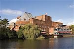 Shakespeare Memorial Theatre, home of the Royal Shakepeare Company, Stratford upon Avon, Warwickshire, England, United Kingdom, Europe