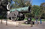 Zar Cannon, 1586 gegossen mit 890 mm Bohrung, Kreml, Moskau, Russland, Europa