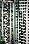 High rise flats in Happy Valley, Hong Kong, China, Asia
