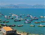 La baie de Nha Trang, Vietnam, Asie
