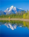 Jackson Lake, Colter Bay, Grand-Teton-Nationalpark, Wyoming, Vereinigte Staaten von Amerika