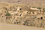 Vieux murs town, Tamerza, Tunisie, l'Afrique du Nord, Afrique
