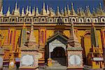 Thanboddhay Paya, built between 1939 and 1952 by Moehnyin Sayadaw and said to contain over half a million Buddha images, Monywa, Sagaing Division, Myanmar (Burma), Asia