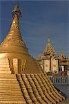 Wat Naung Khan, Kengtung (Kyaing Tong), état de Shan, au Myanmar (Birmanie), Asie