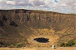 Sod El crater lake, vallée de l'Omo du Sud, Ethiopie, Afrique