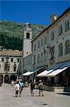 Place de Luza, Dubrovnik, Croatie, Europe