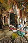 Apothecary stall in Rahba Kedima, The Medina, Marrakech, Morroco, North Africa, Africa