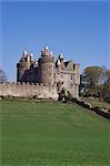 Château de Killyleagh datant du XVIIe siècle, le comté de Down, Irlande du Nord, États-Unis d'Amérique, l'Europe