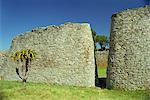 Murs de grands enclos, Great Zimbabwe, UNESCO World Heritage Site, Zimbabwe, Afrique