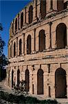 Roman amphitheatre, El Djem, UNESCO World Heritage Site, Tunisia, North Africa, Africa