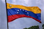 Venezolanischer Flagge, Venezuela, Südamerika