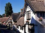 Vieux village, Shanklin, Isle of Wight, Angleterre, Royaume-Uni, Europe