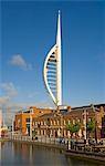 Spinnaker Tower, Portsmouth, Hampshire, England, United Kingdom, Europe