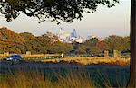 Skyline de Londres de Richmond Park, Londres, Royaume-Uni, Europe