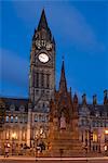 Hôtel de ville, Manchester, Angleterre, Royaume-Uni, Europe