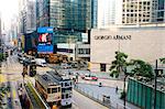 Central street scene in 2007, Hong Kong, China, Asia