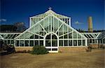 Greenhouse, University Botanical Gardens, Cambridge, Cambridgeshire, England, United Kingdom, Europe