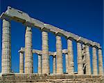 Der Tempel des Poseidon, Kap Sounion, Griechenland, Europa