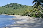 Tropical beach, Waya Island, Yasawa Group, Fiji, South Pacific islands, Pacific