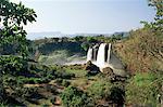 Cascade de Abay tis sur le Nil bleu, Ethiopie, Afrique