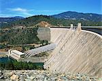 The Redding Shasta Dam in California, United States of America, North America