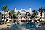 Luxus-Apartments direkt am Meer, Seven Mile Beach, Grand Cayman, Cayman-Inseln, Karibik, Mittelamerika