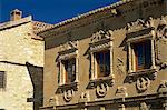 16. Jahrhundert Plateresque Fassade der Casa del Populo, jetzt im Tourismusbüro, Baeza, Jaen, Andalusien (Andalusien), Spanien, Europa