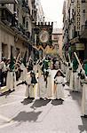 Pollinica fraternité, dimanche des rameaux, Pâques semaine, Malaga, Andalousie, Espagne, Europe