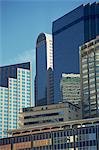 Moderne Glas-Gebäude in Dallas, Texas, Vereinigte Staaten von Amerika, Nordamerika