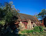 Gingerbread house, former studio of Sir Henry Kitson, sculptor of Minuteman statue on Lexington Green, at Tyringham, Massachusetts, New England, United States of America, North America