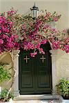Torbogen von Kloster Paleokastritsa, Corfu, Ionische Inseln, griechische Inseln, Griechenland, Europa