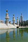 Parc de l'Espanya Industrial, Barcelona, Katalonien, Spanien, Europa