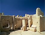Hagar Qim Tempel, UNESCO Weltkulturerbe, Zurrieq, Malta, Europa