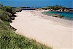 Playa de la Lanzada, Rias Bajas, Galicia, Spain, Europe