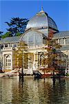 Palacio de Crystal, Madrid, Spanien, Europa