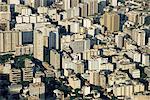 Vue aérienne de gratte-ciels dans le Centro (centre-ville), Rio de Janeiro, Brésil, Amérique du Sud