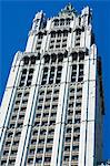 Le Woolworth Building, Manhattan, New York City, New York, États-Unis d'Amérique, North America