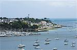 Benodet, eine beliebte Segeln Resort auf dem Fluss Odet-Mündung, Süd-Finistere, Bretagne, Frankreich, Europa