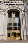 Elegant entrance to the Wrigley Building, North Michigan Avenue, Chicago, Illinois, United States of America, North America