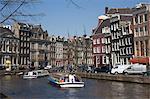 La Golden Bend sur le Herengracht canal, Amsterdam, Pays-Bas, Europe