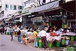 Marché aux fleurs, Mong Kok, Kowloon, Hong Kong, Chine, Asie