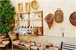 Craft product at a market stall, Siena Province, Tuscany, Italy