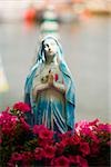 Statue of Virgin Mary, Sorrento, Sorrentine Peninsula, Naples Province, Campania, Italy