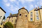 Low angle view of buildings, La Tour du Vivier, Le Mans, France