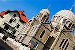 Low angle view of a cathedral, Eglise Orthodoxe Saint Alexandre De La Neva, Biarritz, France