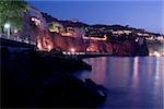 Town at the seaside, Marina Grande, Capri, Sorrento, Sorrentine Peninsula, Naples Province, Campania, Italy