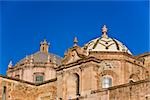 Vue d'angle faible d'une cathédrale, Cathédrale De Aguascalientes, Aguascalientes, Mexique