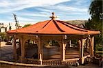 Kiosque de jardin dans un jardin, le général Enrique Estrada, état de Zacatecas, Mexique