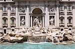 La fontaine de Trevi, Rome, Latium, Italie